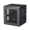 Picture of Startech.Com 4-Post 12U Wall Mount Network Cabinet with 1U Shelf, 19" Hinged Wall-Mounted Server Rack for Data / Av / Electronics / Computer Equipment, Flexible Vented Rack Enclosure - RK12WALHM