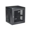 Picture of Startech.Com 4-Post 12U Wall Mount Network Cabinet with 1U Shelf, 19" Hinged Wall-Mounted Server Rack for Data / Av / Electronics / Computer Equipment, Flexible Vented Rack Enclosure - RK12WALHM
