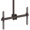 Picture of Startech.Com Tv Ceiling Mount - Full-Motion Universal Hanging Single Screen Mount with Adjustable Telescopic Long Pole - Tilt / Swivel - Vesa Bracket for 32”-75" Displays - Fpceilptblp