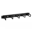 Picture of Startech.Com 1U 19" Cable Management Organizer - D Ring Hook Network/Server Rack Cord Manager - Data Center Horizontal Wire Panel with Passthrough Holes W/Mounting Hw - Eia/Eca-310-E - Cablmanagerh