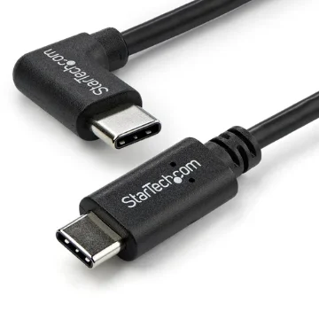 Picture of Startech.Com Right-Angle Usb-C Cable - M/M - 1 M (3 Ft.) - Usb 2.0 - Usb2cc1mr