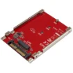 Picture of Startech.Com M.2 Drive To U.2 (Sff-8639) Host Adapter for M.2 Pcie Nvme Ssds - U2m2e125