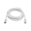 Picture of Startech.Com Thunderbolt 3 Cable - 20Gbps - 2m - White - Thunderbolt, Usb, and Displayport Compatible - Tblt3mm2mw
