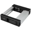 Picture of Startech.Com 5.25 To 3.5 Hard Drive Hot Swap Bay - for 3.5" Sata/Sas Drives - Trayless - Aluminum - HSB1SATSASBA