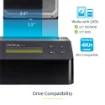 Picture of Startech.Com Single Bay Hard Drive Eraser, Standalone Hdd/Ssd Sanitizer, 4Kn, Usb 3.0 To Sata Iii (6 Gbps), 9 Erase Modes, Lcd Display, Secure Erase Hard Disk Sanitizer Dock, Db-9 Printer Port, Taa Compliant - Sdock1eu3p2