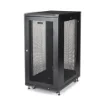 Picture of Startech.Com 4-Post 24U Server Rack Cabinet, Lockable 19" Data Rack Cabinet for Computer / Av / It Equipment, Office / Home Network Rack with Casters & Adjustable Mounting Rails - RK2433BKM