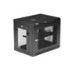 Picture of Startech.Com 2-Post 9U Wall Mount Network Cabinet with 1U Shelf, 19" Wall-Mounted Server Rack for Data / Networking / Av / Electronics / Computer Equipment, Small Vented Rack Enclosure - RK9WALM