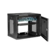 Picture of Startech.Com 2-Post 9U Wall Mount Network Cabinet with 1U Shelf, 19" Wall-Mounted Server Rack for Data / Networking / Av / Electronics / Computer Equipment, Small Vented Rack Enclosure - RK9WALM