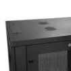 Picture of Startech.Com 4-Post 18U Server Rack Cabinet, Lockable 19" Data Rack Cabinet for Computer / Av / It Equipment, Office / Home Network Rack with Casters & Adjustable Mounting Rails - RK1833BKM
