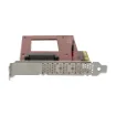 Picture of Startech.Com U.2 To Pcie Adapter for 2.5" U.2 Nvme Ssd - Sff-8639 - x4 Pci Express 4.0 - Pex4sff8639