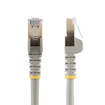 Picture of Startech.Com 2m CAT6a Ethernet Cable - 10 Gigabit Shielded Snagless RJ45 100W Poe Patch Cord - 10GbE Stp Network Cable W/Strain Relief - Grey Fluke Tested/Wiring Is Ul Certified/Tia - 6Aspat2mgr