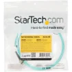 Picture of Startech.Com 2m (6ft) Lc/Upc To Lc/Upc OM4 Multimode Fiber Optic Cable, 50/125Μm Lommf/Vcsel Zipcord Fiber, 100G, Low Insertion Loss - Lszh Fiber Jumper Cord - 450FBLCLC2
