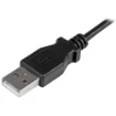 Picture of Startech.Com Micro-Usb Charge-And-Sync Cable M/M - Right-Angle Micro-Usb - 24 Awg - 0.5 M - USBAUB50CMRA