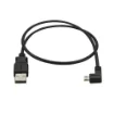 Picture of Startech.Com Micro-Usb Charge-And-Sync Cable M/M - Left-Angle Micro-Usb - 24 Awg - 0.5 M - USBAUB50CMLA