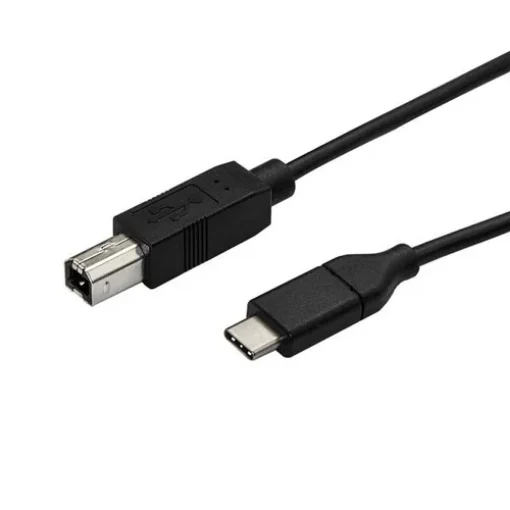 Picture of Startech.Com Usb-C To Usb-B Printer Cable - M/M - 3 M (10 Ft.) - Usb 2.0 - Usb2cb3m