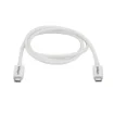Picture of Startech.Com Thunderbolt 3 Cable - 20Gbps - 1m - White - Thunderbolt, Usb, and Displayport Compatible - Tblt3mm1mw