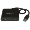 Picture of Startech.Com Usb 3.0 To Dual Hdmi Adapter, Usb To 2x Hdmi Monitor Converter for Windows (No Support for Macos/Chromeos/Linux) - Taa - Usb32hd2