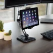 Picture of Startech.Com Adjustable Tablet Stand with Arm - Pivoting - Wall-Mountable - Armtbltdt
