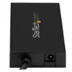 Picture of Startech.Com 4 Port Usb 3.0 Hub - Usb Type-A Hub with 1x Usb-C & 3x Usb-A (Superspeed 5Gbps) - Usb Bus or Self-Powered - Portable Usb 3.1/3.2 Gen 1 Bc 1.2 Charging Hub W/ Power Adapter~4 Port Usb 3.0 Hub - Usb Type-A Hub with 1x Usb-C & 3x Usb-A (Superspeed 5Gbps) - Usb Bus or Self-Powered - Portable Usb 3.2 Gen 1 Bc 1.2 Charging Hub W/ Power Adapter - Hb30a3a1csfs