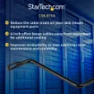 Picture of Startech.Com Horizontal Cable Lacing Bars with 4 In. Offset for Racks - 10 Pack - CMLB104