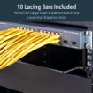 Picture of Startech.Com Horizontal Cable Lacing Bars with 2 In. Offset for Racks - 10 Pack - CMLB102