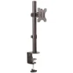 Picture of Startech.Com Single Monitor Desk Mount - Single Screen Heavy Duty Pole Mount for Up To 8kg Vesa Compatible Displays - Ergonomic Height Adjustable Monitor Arm Mount - Desk Clamp/Grommet - ARMPIVOTV2
