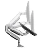 Picture of Startech.Com Desk Mount Monitor Arm - Heavy Duty Ergonomic Vesa Monitor Arm - Single 9kg Display - Full Motion, Height Adjustable, Articulating - Aluminum - C-Clamp/Grommet - Silver - Armpivothd