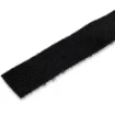 Picture of Startech.Com 50ft Hook and Loop Roll - Cut-To-Size Reusable Cable Ties - Bulk Industrial Wire Fastener Tape /Adjustable Fabric Wraps Black / Resuable Self Gripping Cable Management Straps - HKLP50