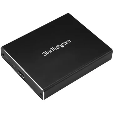 Picture of Startech.Com Dual-Slot Drive Enclosure for M.2 Sata Ssds - Usb 3.1 (10Gbps) - Raid - Sm22bu31c3r