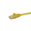 Picture of Startech.Com 50cm CAT6 Ethernet Cable - Yellow Cat 6 Gigabit Ethernet Wire -650MHz 100W Poe RJ45 Utp Network/Patch Cord Snagless W/Strain Relief Fluke Tested/Wiring Is Ul Certified/Tia - N6patc50cmyl