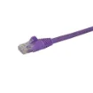 Picture of Startech.Com 50cm CAT6 Ethernet Cable - Purple Cat 6 Gigabit Ethernet Wire -650MHz 100W Poe RJ45 Utp Network/Patch Cord Snagless W/Strain Relief Fluke Tested/Wiring Is Ul Certified/Tia - N6patc50cmpl