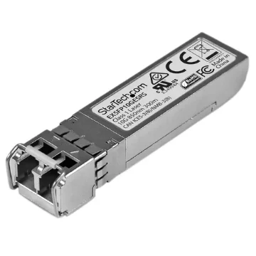 Picture of Startech.Com Juniper EX-SFP-10GE-SR Compatible Sfp+ Transceiver Module - 10GBASE-SR~Juniper EX-SFP-10GE-SR Compatible Sfp+ Module - 10GBASE-SR - 10GbE Multimode Fiber Mmf Optic Transceiver - 10GE Gigabit Ethernet Sfp+ - Lc 300m - 850nm - Ddm - EXSFP10GESRS