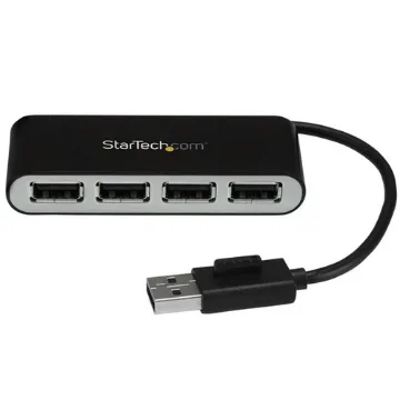 Picture of Startech.Com 4-Port Portable Usb 2.0 Hub with Built-In Cable - St4200mini2