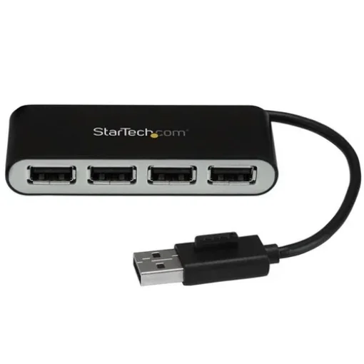 Picture of Startech.Com 4-Port Portable Usb 2.0 Hub with Built-In Cable - St4200mini2