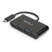 Picture of Startech.Com 4-Port Usb-C Hub - Usb-C To 4x Usb-A - Usb 3.0 Hub - Bus Powered~4-Port Usb-C Hub - Usb-C To 4x Usb-A - Usb 3.0 Hub - 5Gbps - Bus Powered - Hb30c4ab