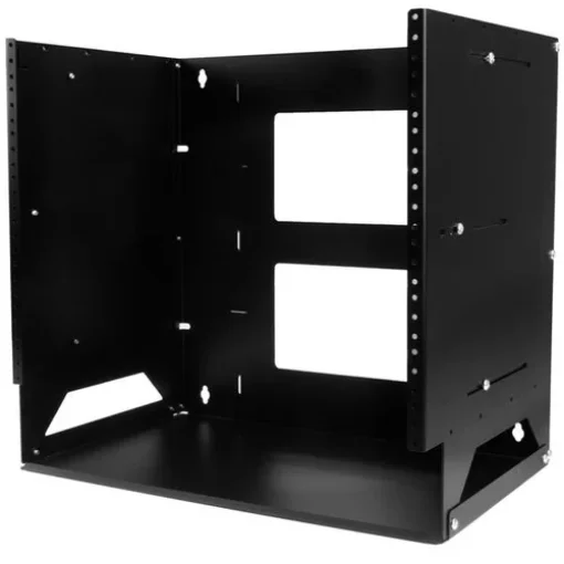 Picture of Startech.Com Wall-Mount Server Rack with Built-In Shelf - Solid Steel - 8U - WALLSHELF8U