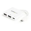 Picture of Startech.Com Usb-C Multiport Adapter with Hdmi - Usb 3.0 Port - 60W Pd - White - CDP2HDUACPW