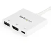 Picture of Startech.Com Usb-C Multiport Adapter with Hdmi - Usb 3.0 Port - 60W Pd - White - CDP2HDUACPW