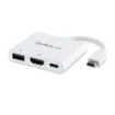 Picture of Startech.Com Usb-C Multiport Adapter with Hdmi - Usb 3.0 Port - 60W Pd - White - CDP2HDUACPW