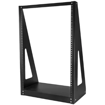 Picture of Startech.Com 2-Post 16U Heavy-Duty Desktop Server Rack, Small Open Frame 19in Computer Rack, Compact Network Rack for Av / Studio / Data / It Equipment, Taa Compliant - Free Standing Two-Post Home/Office Rack - 2POSTRACK16