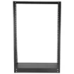 Picture of Startech.Com 2-Post 16U Heavy-Duty Desktop Server Rack, Small Open Frame 19in Computer Rack, Compact Network Rack for Av / Studio / Data / It Equipment, Taa Compliant - Free Standing Two-Post Home/Office Rack - 2POSTRACK16