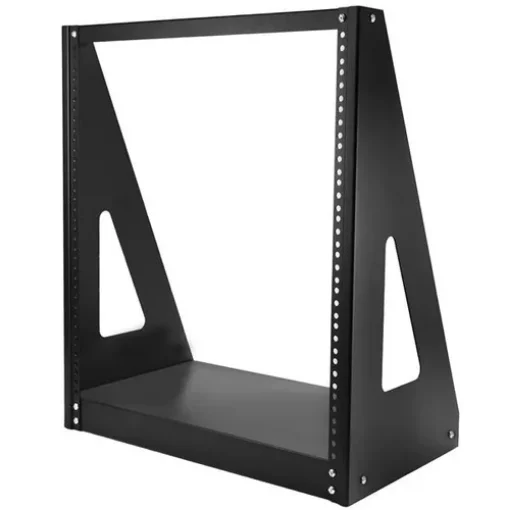 Picture of Startech.Com 2-Post 12U Heavy-Duty Desktop Server Rack, Small Open Frame 19in Computer Rack, Compact Network Rack for Av / Studio / Data / It Equipment, Taa Compliant - Free Standing Two-Post Home/Office Rack - 2POSTRACK12