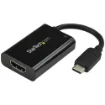 Picture of Startech.Com Usb C To Hdmi 2.0 Adapter with Power Delivery - 4K 60Hz Usb Type-C To Hdmi Display Video Converter - 60W Pd Pass-Through Charging Port - Thunderbolt 3 Compatible - Black - CDP2HDUCP