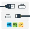 Picture of Startech.Com Usb-C To Usb-A Cable - M/M - 2 M (6 Ft.) - Usb 2.0 - Usb-If Certified - Usb2ac2m
