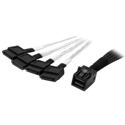 Picture of Startech.Com Internal Mini-Sas To Sata Cable - Sff-8643 To 4x Sata - 1 M - Sas43sat1m