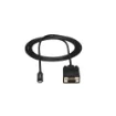 Picture of Startech.Com 6ft/2m Usb C To Vga Cable - 1920x1200/1080p Usb Type C To Vga Video Active Adapter Cable - Thunderbolt 3 Compatible - Laptop To Vga Monitor/Projector - Dp Alt Mode HBR2 - Cdp2vgamm2mb