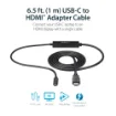 Picture of Startech.Com 3.3ft (1m) Usb C To Hdmi Cable 4K 60Hz W/ HDR10 - Ultra Hd Usb Type-C To 4K Hdmi 2.0b Video Adapter Cable - Usb-C To Hdmi Hdr Monitor/Display Converter - Dp 1.4 Alt Mode HBR3 - Cdp2hdmm1mb
