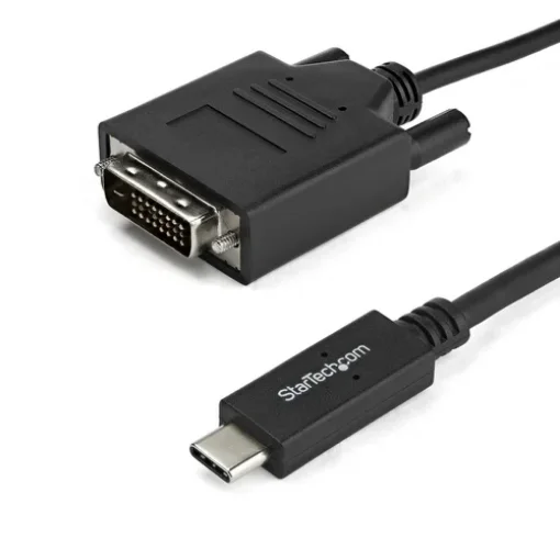 Picture of Startech.Com 3.3 Ft. (1 M) Usb-C To Dvi Cable - 1920 X 1200 - Black - Cdp2dvimm1mb