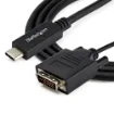 Picture of Startech.Com 3.3 Ft. (1 M) Usb-C To Dvi Cable - 1920 X 1200 - Black - Cdp2dvimm1mb
