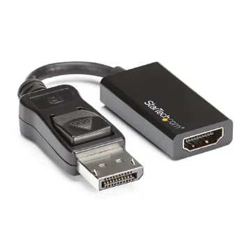 Picture of Startech.Com Displayport To Hdmi Adapter - 4K 60Hz Active Dp 1.4 To Hdmi 2.0 Video Converter - Dp To Hdmi Monitor/Tv/Display Cable Adapter Dongle - Latching Dp Connector - Dp2hd4k60s